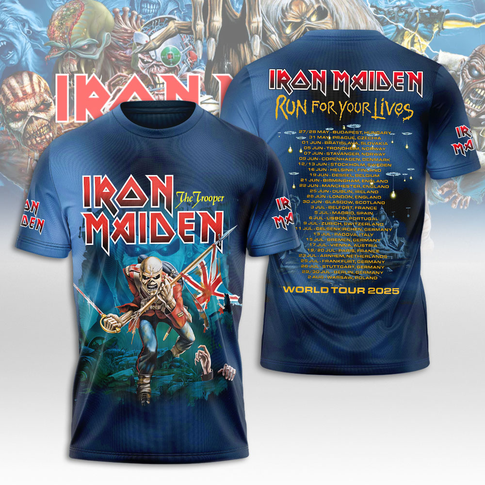 Iron Maiden 3D Apparel – NGHIAVT 3149