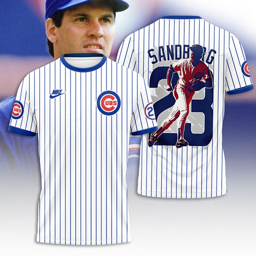 Chicago Cubs x Ryne Sandberg 3D Apparel – NGHIAVT 3367