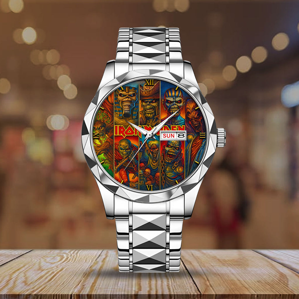 Iron Maiden Alloy Luxury Quartz Watch – NGHIAVT 3451