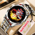 Iron Maiden Alloy Luxury Quartz Watch – NGHIAVT 3454