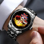 Iron Maiden Alloy Luxury Quartz Watch – NGHIAVT 3454