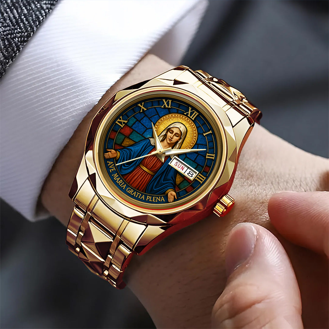 Maria Alloy Luxury Quartz Watch – NGHIAVT 3492