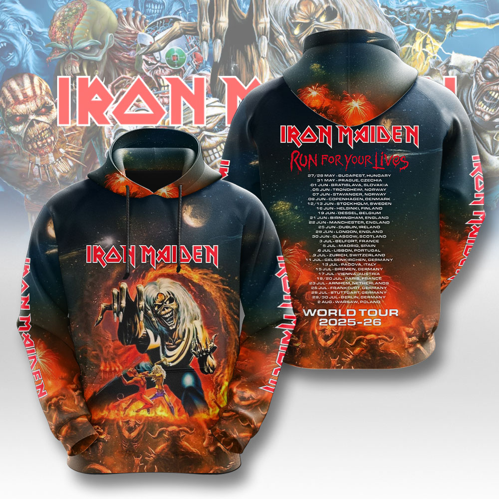 Iron Maiden 3D Apparel – NGHIAVT3663