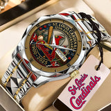 St. Louis Cardinals Alloy Luxury Quartz Watch – NGHIAVT3712