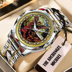 The Archangel Michael Alloy Luxury Quartz Watch – NGHIAVT3829