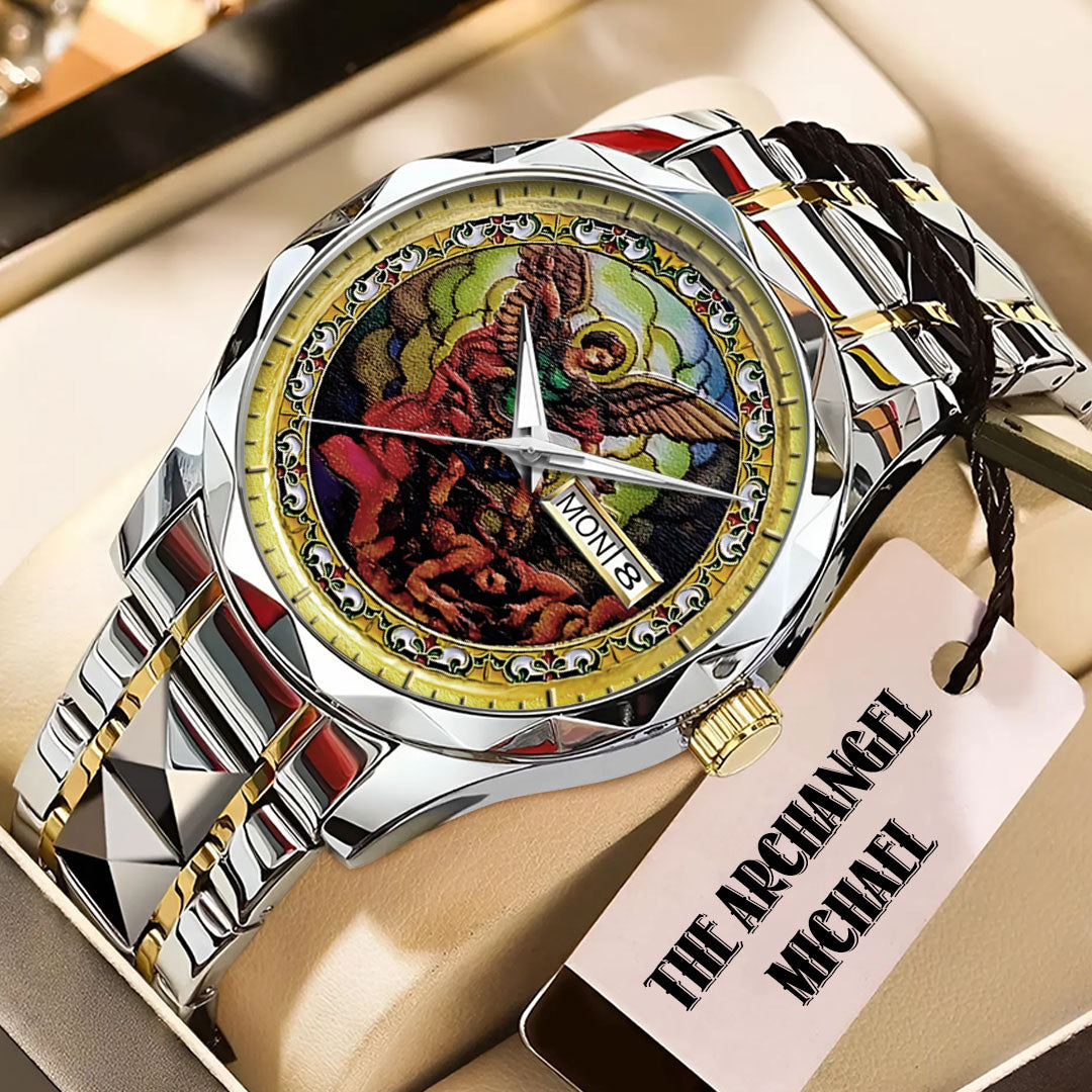 The Archangel Michael Alloy Luxury Quartz Watch – NGHIAVT3829