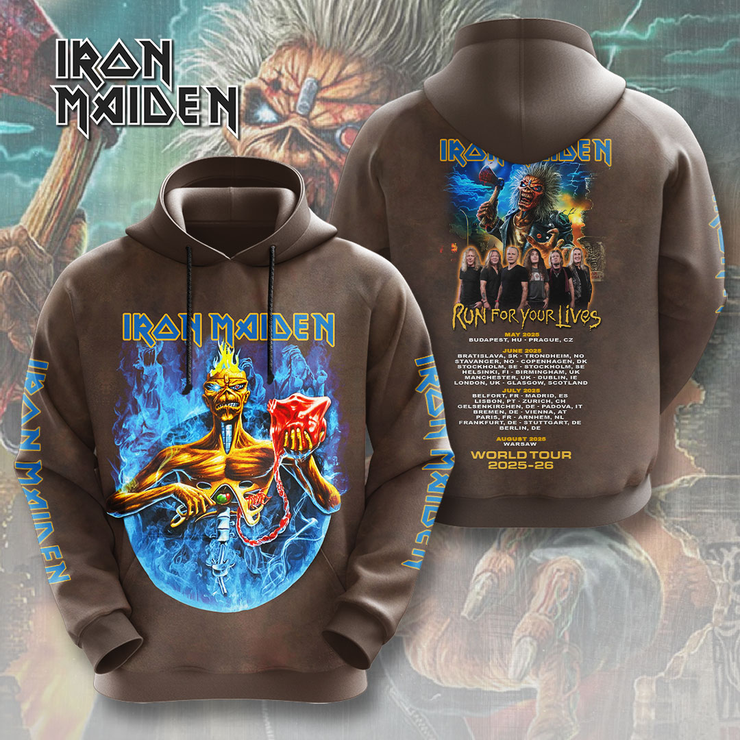 Iron Maiden 3D Apparel – NGHIAVT3843