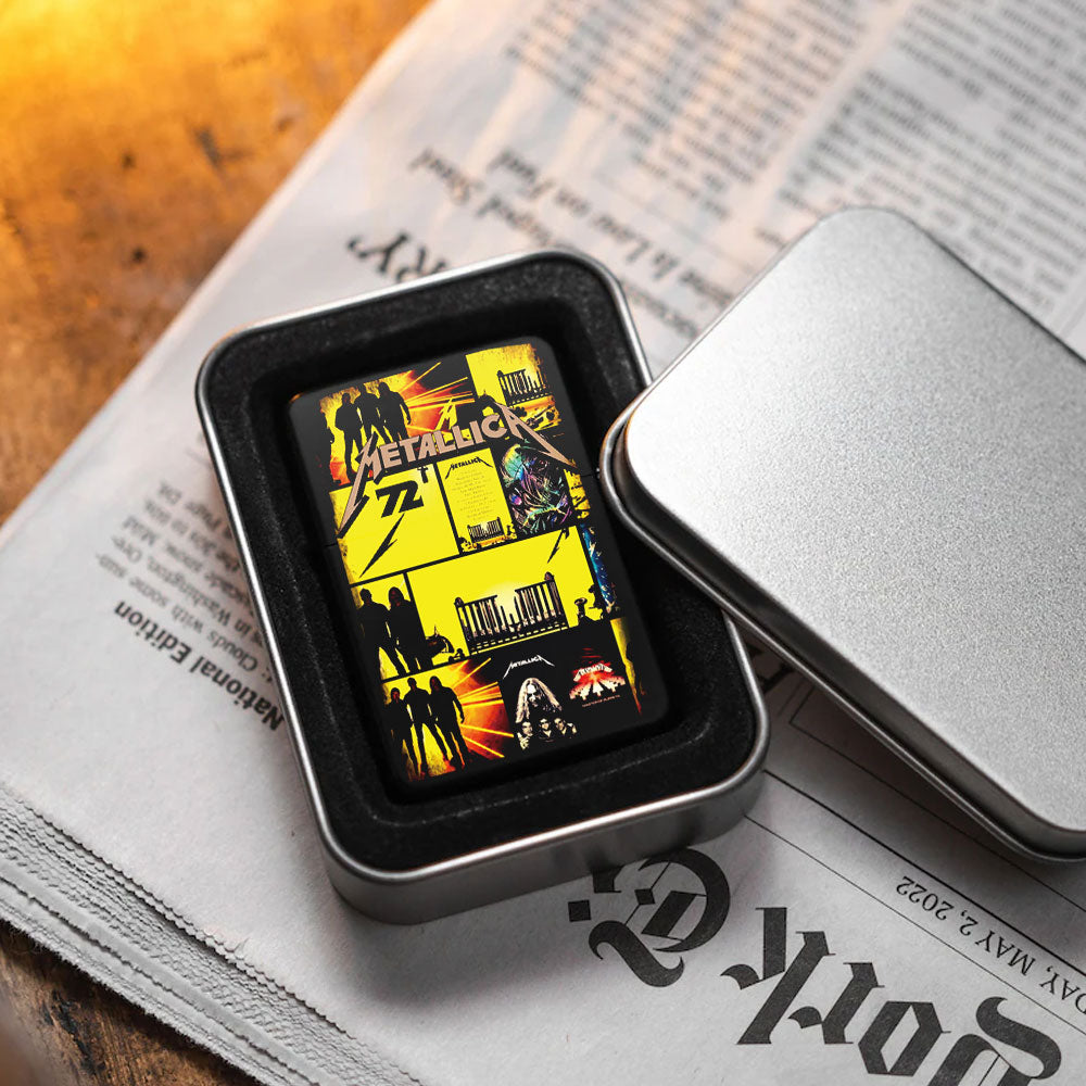 Metallica Zippo Lighter Case (No Insert) – NGHIAVT3876