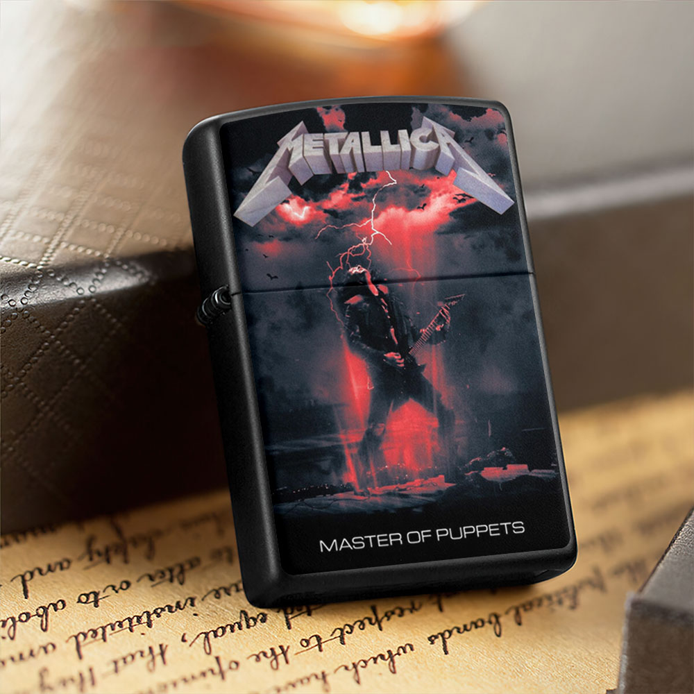 Metallica Zippo Lighter Case (No Insert) – NGHIAVT3877