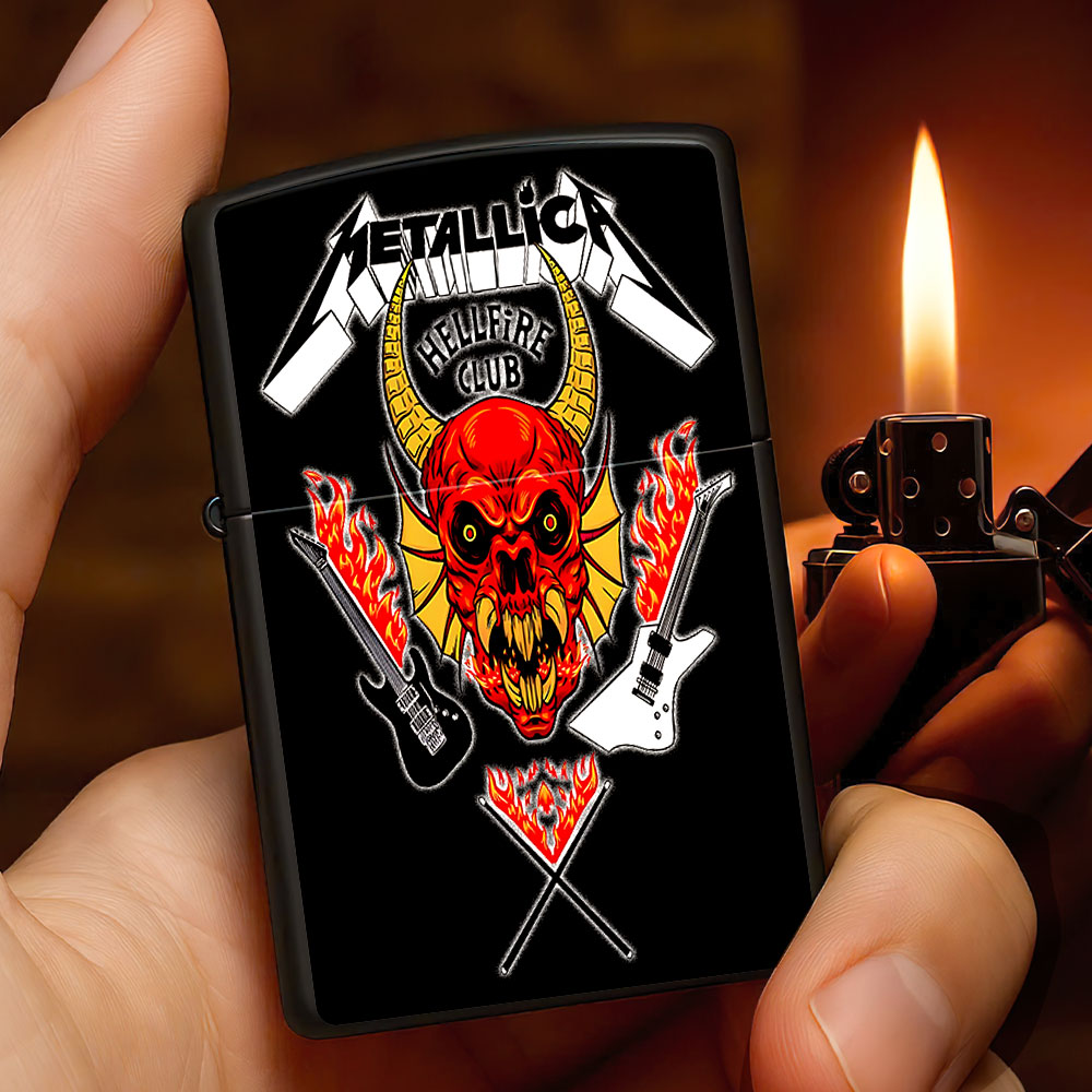 Metallica Zippo Lighter Case (No Insert) – NGHIAVT3879