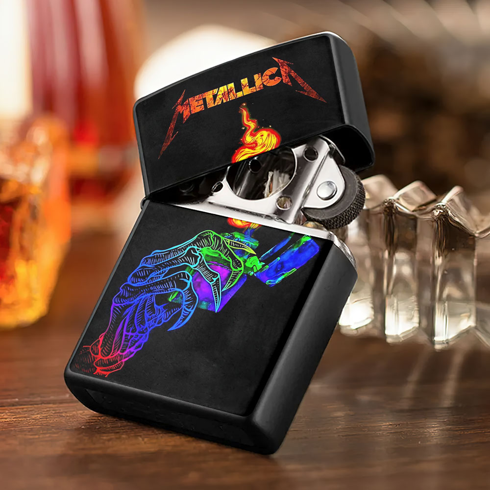 Metallica Zippo Lighter Case (No Insert) – NGHIAVT3881