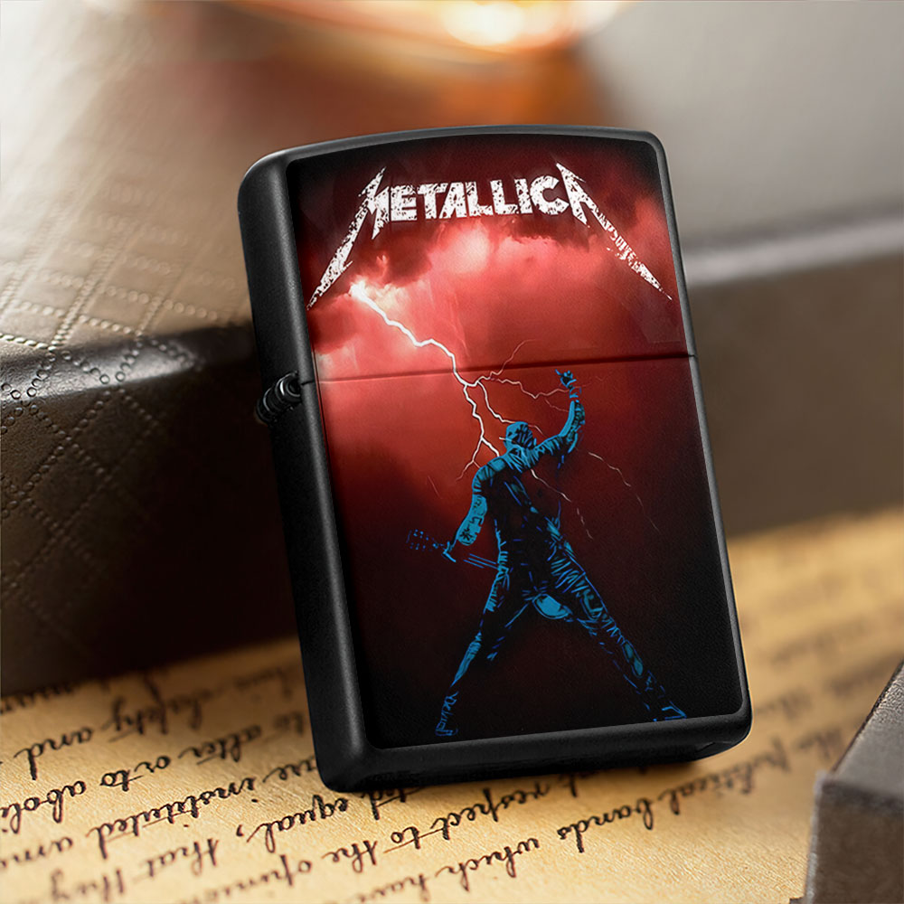 Metallica Zippo Lighter Case (No Insert) – NGHIAVT3883