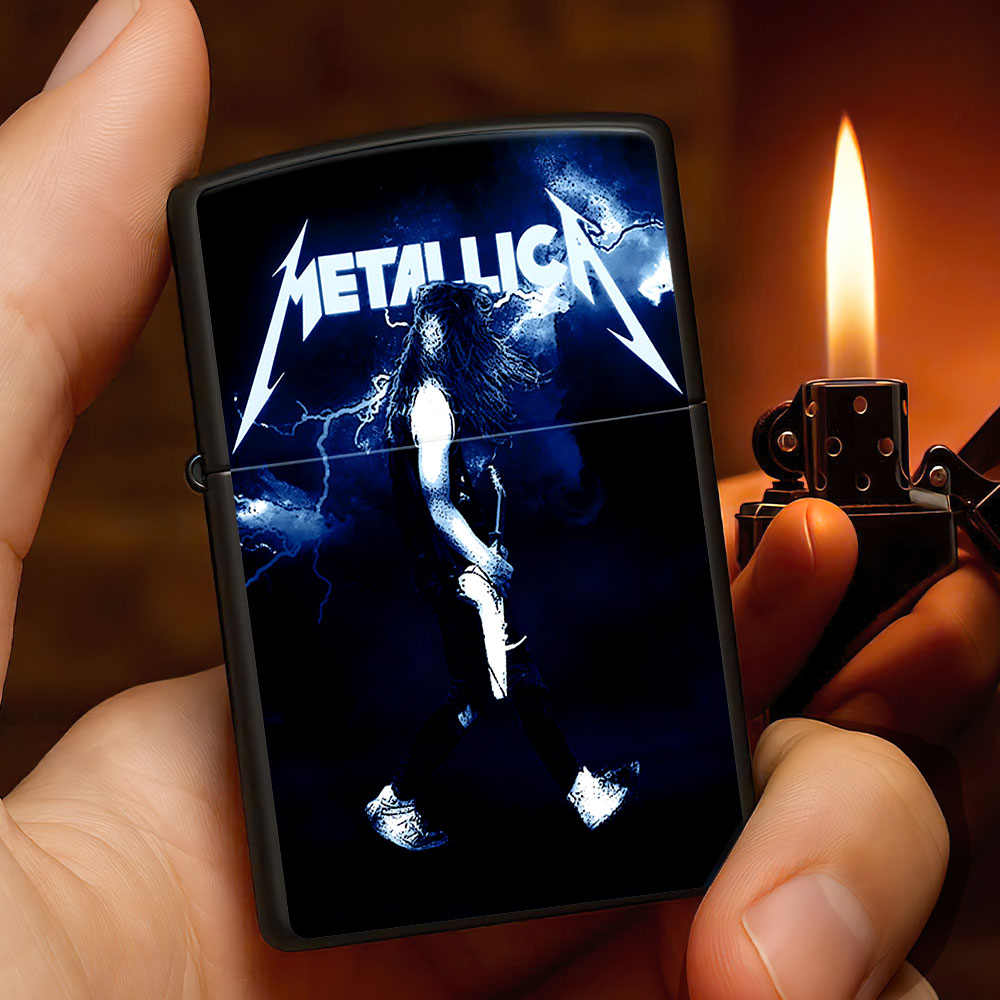 Metallica Zippo Lighter Case (No Insert) – NGHIAVT3884