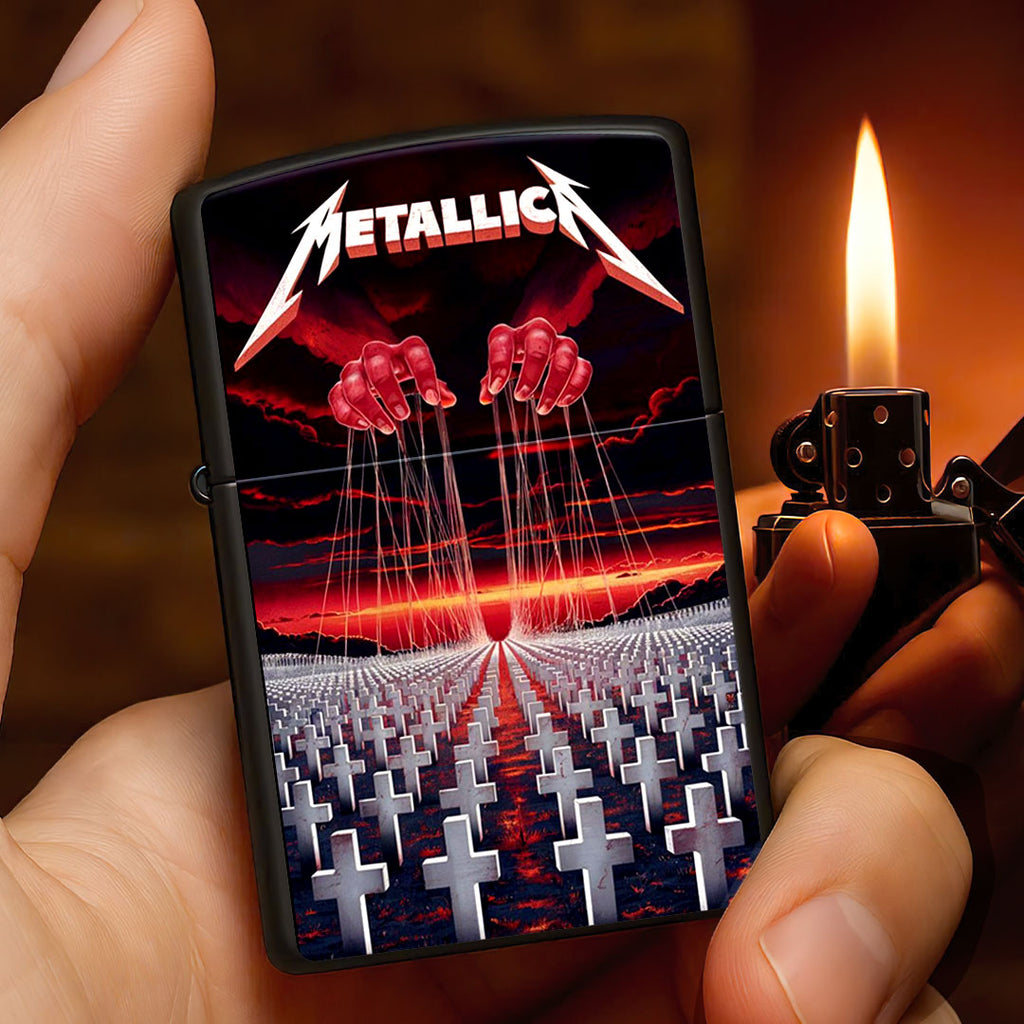 Metallica Zippo Lighter Case (No Insert) – NGHIAVT3885