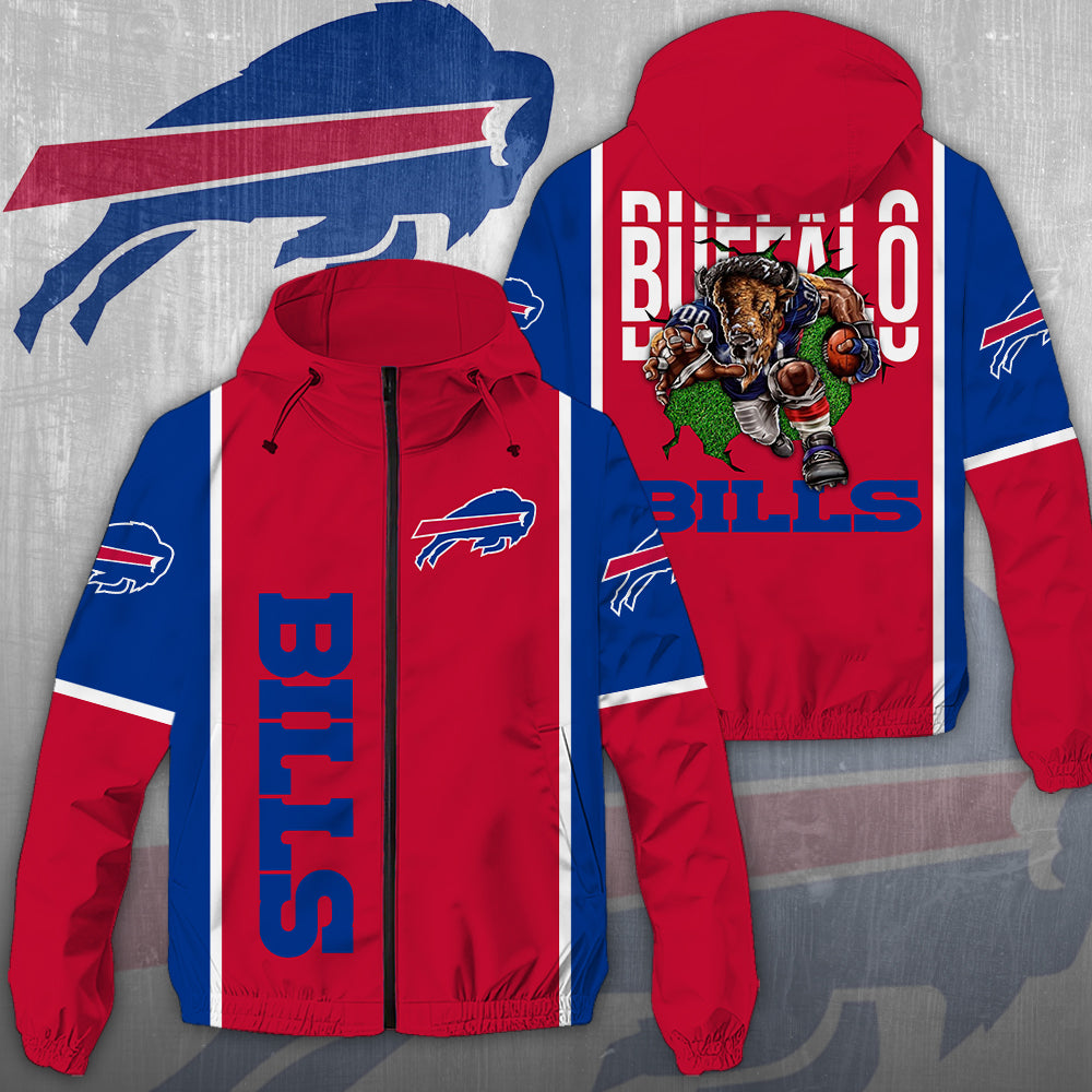 Buffalo Bills 3D Windbreaker Jacket – NGHIAVT3906