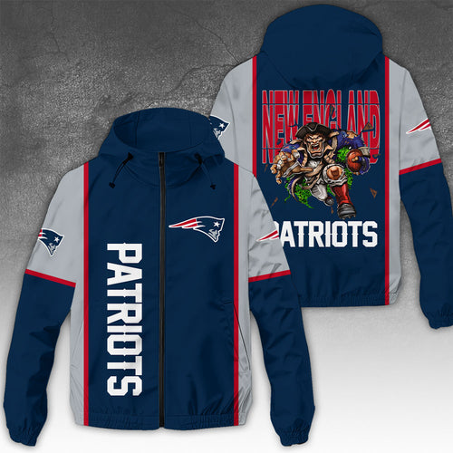 New England Patriots 3D Windbreaker Jacket – NGHIAVT3908