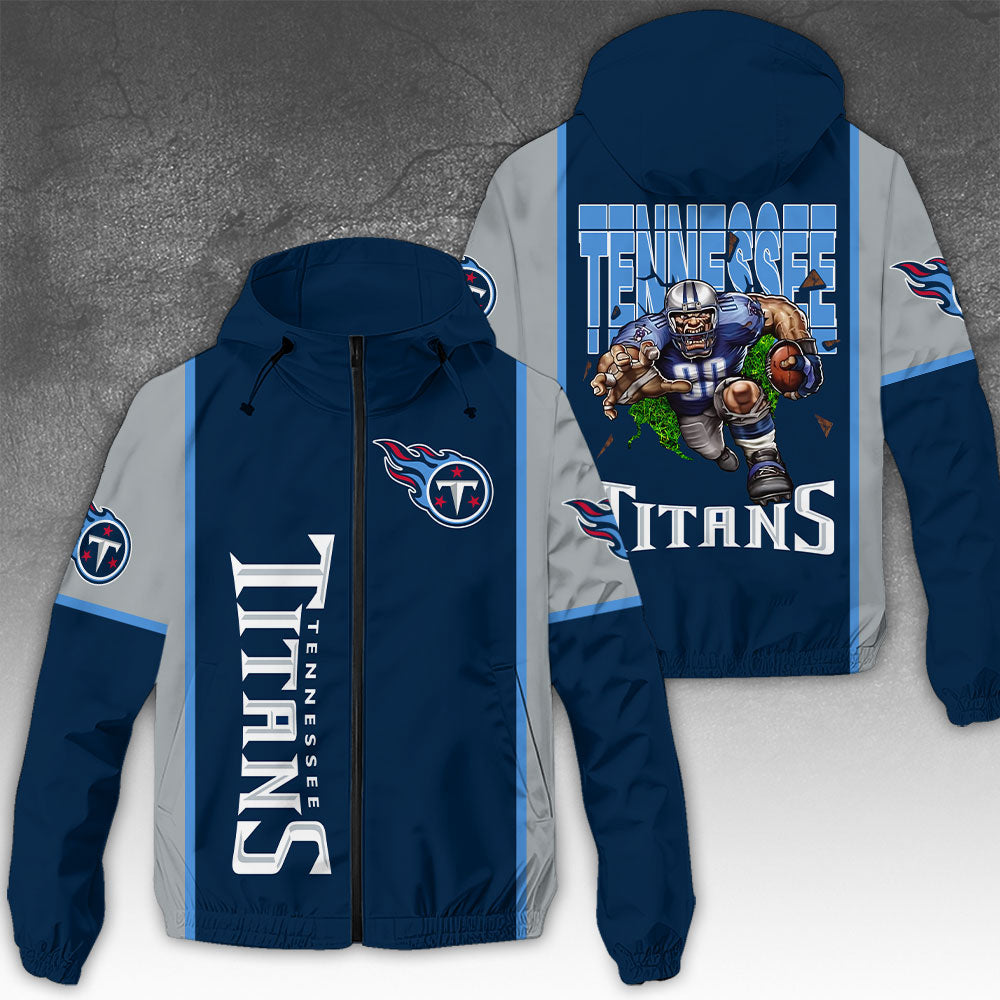 Tennessee Titans 3D Windbreaker Jacket – NGHIAVT3917