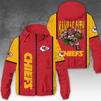 Kansas City Chiefs 3D Windbreaker Jacket – NGHIAVT3920