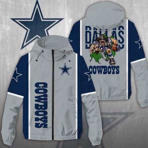 Dallas Cowboys 3D Windbreaker Jacket – NGHIAVT3923