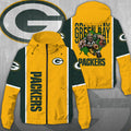 Green Bay Packers 3D Windbreaker Jacket – NGHIAVT3928