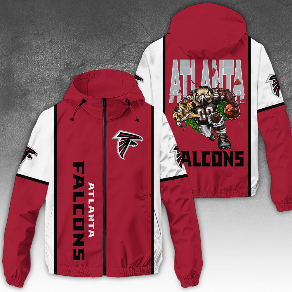 Atlanta Falcons 3D Windbreaker Jacket – NGHIAVT3930