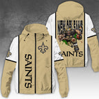 New Orleans Saints 3D Windbreaker Jacket – NGHIAVT3932