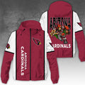 Arizona Cardinals 3D Windbreaker Jacket – NGHIAVT3934