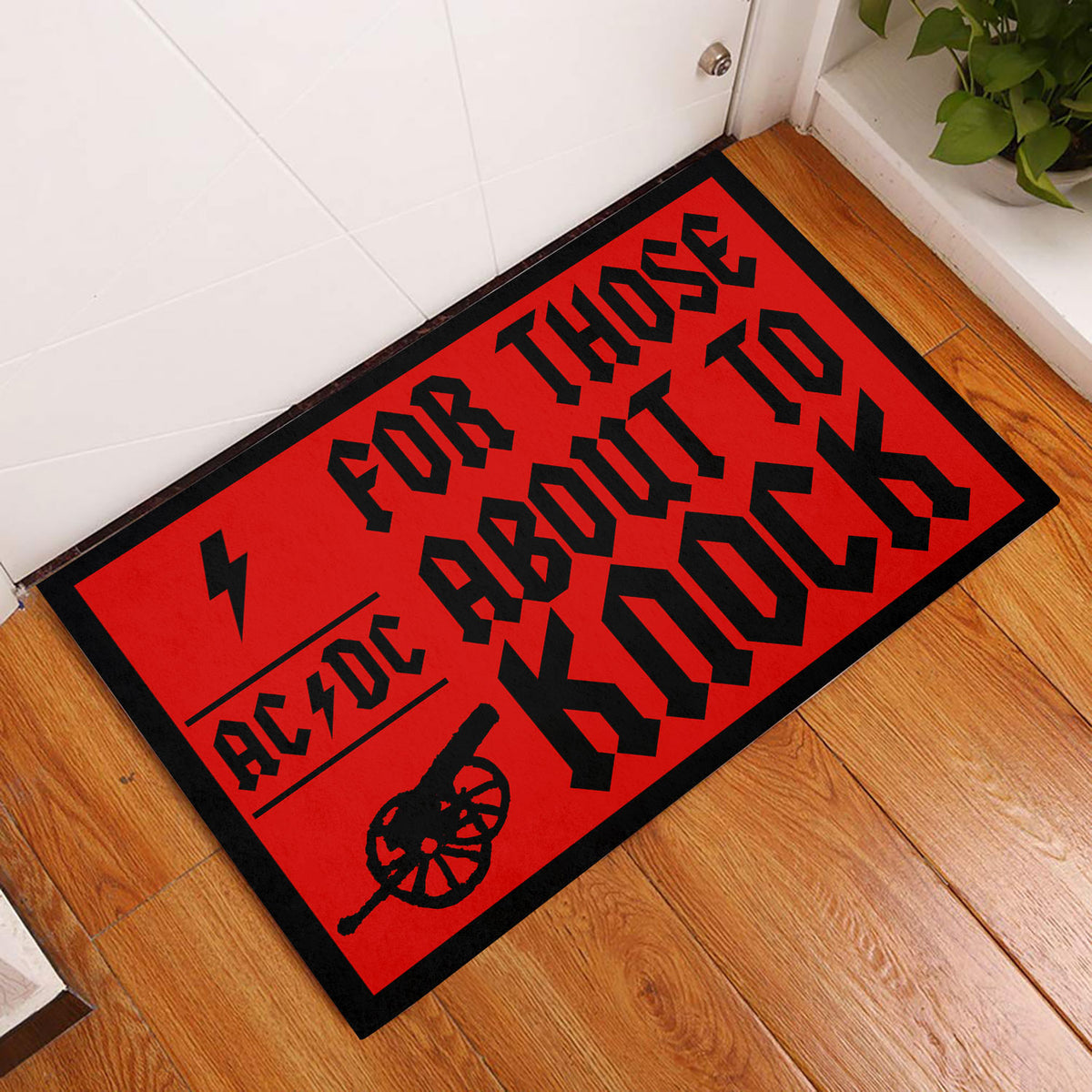 AC/DC Custom Doormat – NGHIAVT4005