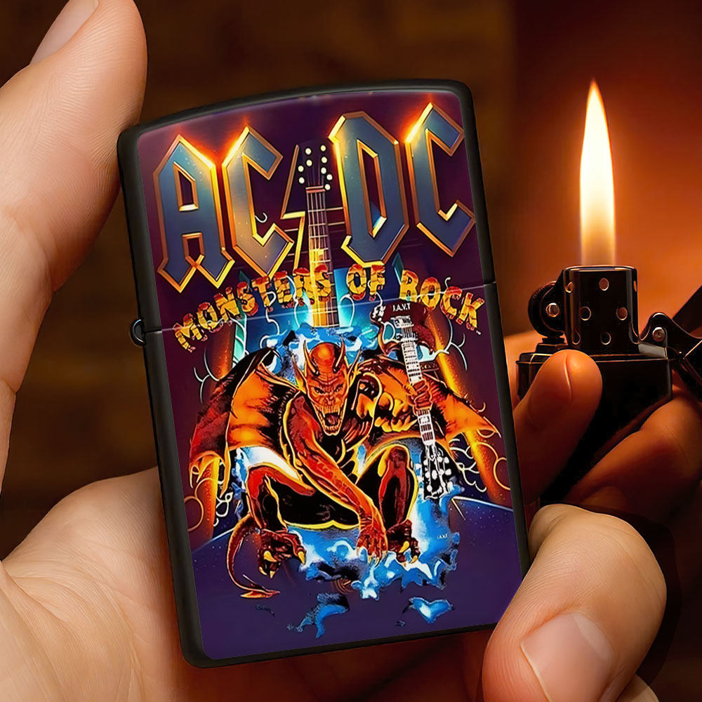 AC/DC Zippo Lighter Case (No Insert) – NGHIAVT4008