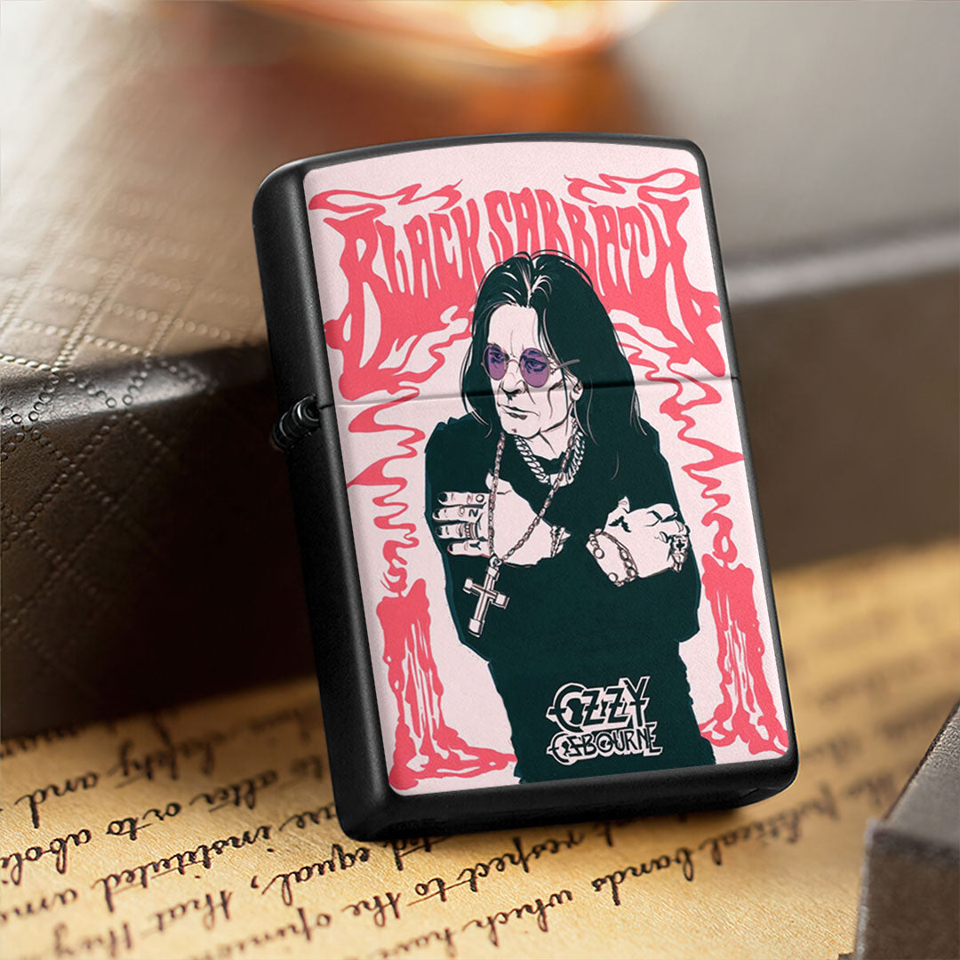 Black Sabbath x Ozzy Osbourne Zippo Lighter Case (No Insert) – NGHIAVT4020
