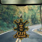 Ozzy Osbourne Custom Shape 2-sided Acrylic Car Ornament – NGHIAVT5145