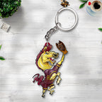 Brisbane Broncos 2025 Custom Shape 2-sided Keychain – NGHIAVT5183