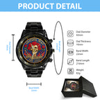 Grateful Dead Black Stainless Steel Watch – NGHIAVT5212