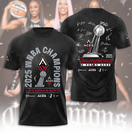 Las Vegas Aces WNBA 2025 3D Apparel – NGHIAVT5263