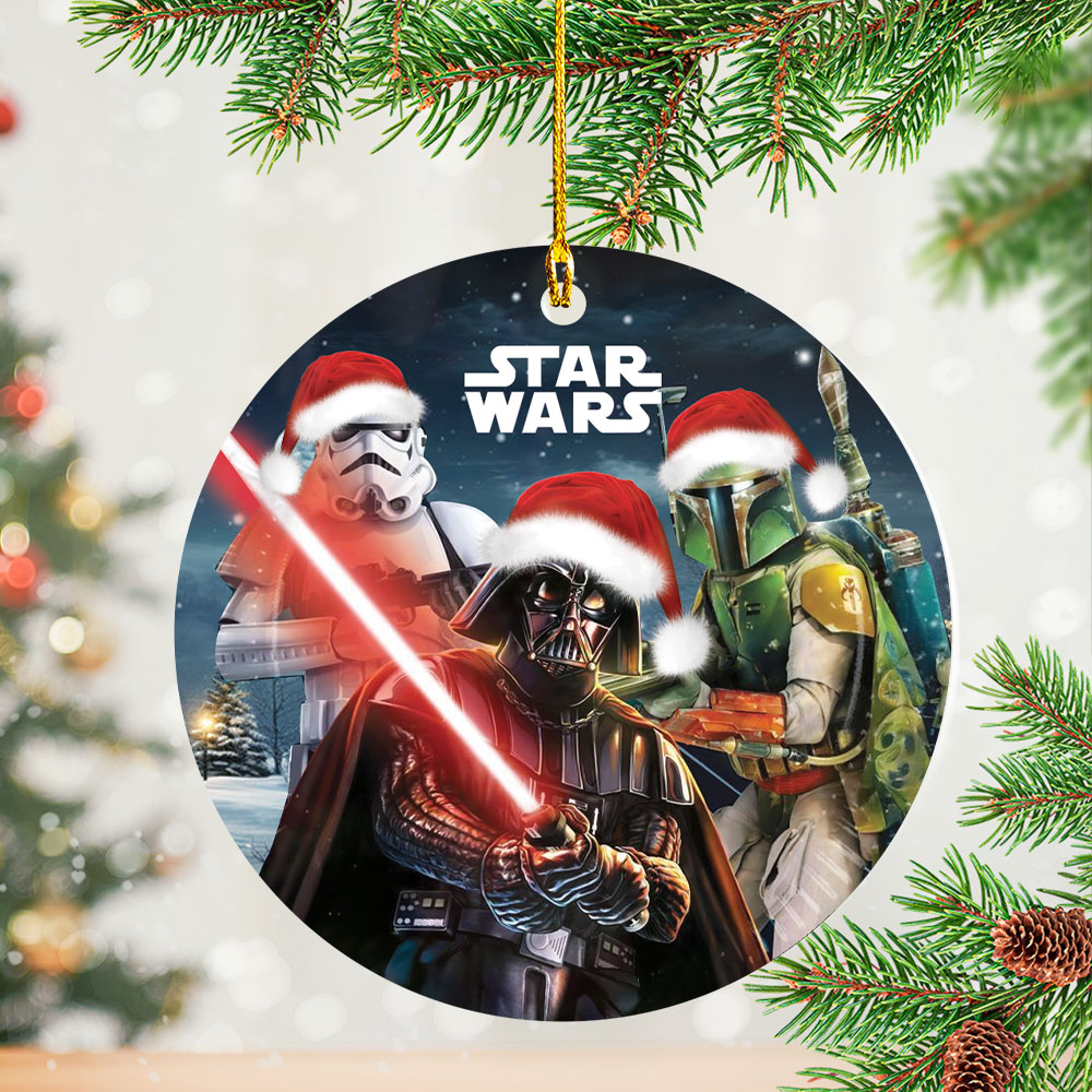 Star Wars Custom Shape 2-sided Acrylic Ornament – NGHIAVT5336