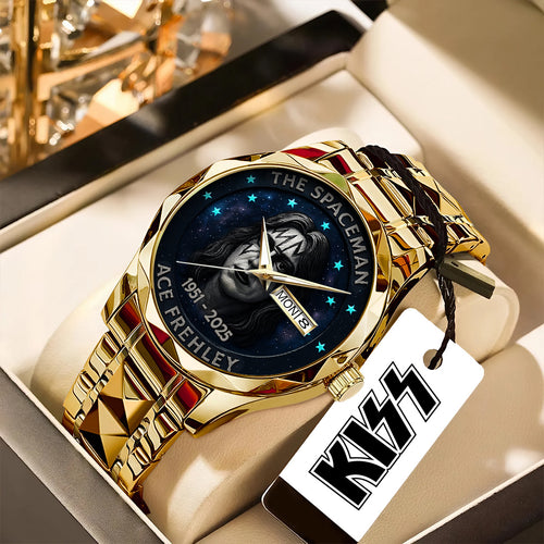 KISS x Ace Frehley Alloy Luxury Quartz Watch – NGHIAVT5368