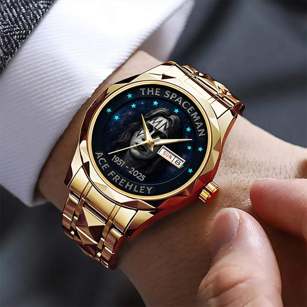 KISS x Ace Frehley Alloy Luxury Quartz Watch – NGHIAVT5368