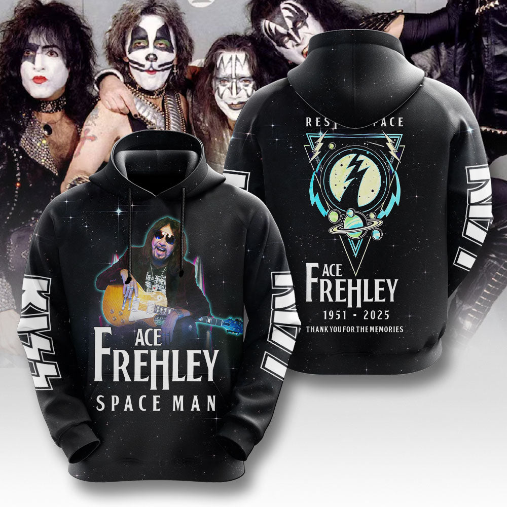 KISS x Ace Frehley 3D Apparel – NGHIAVT5403
