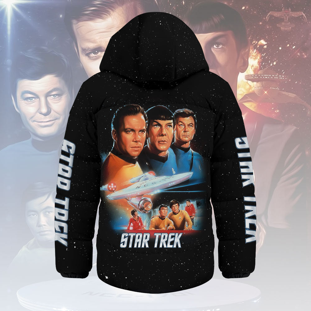 Star Trek Thickened Down Hooded Jacket – NGHIAVT5415