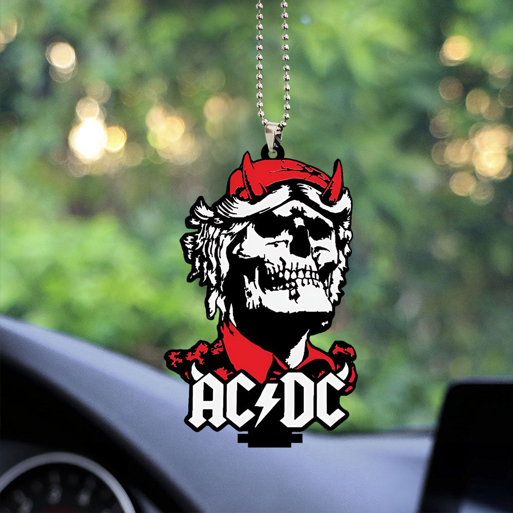 AC/DC Custom shape 2-sided Acrylic Car Ornament – NGHIAVT5429
