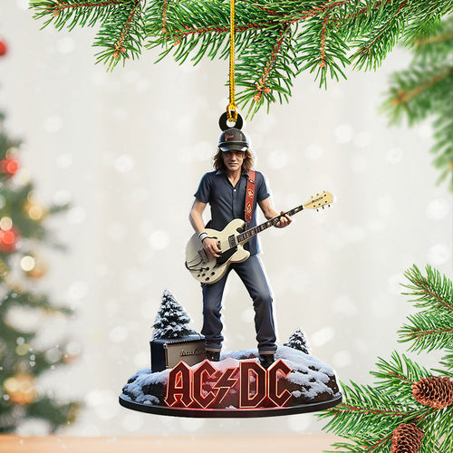 AC/DC Custom Shape 2-sided Acrylic Ornament – NGHIAVT5430