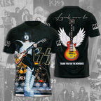 Ace Frehley x KISS 2025 3D Apparel – NGHIAVT5432