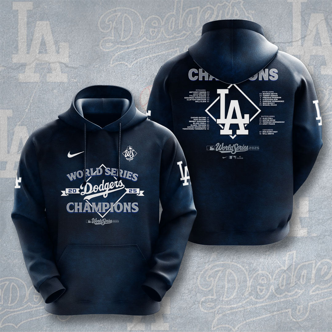 Los Angeles Dodgers 3D Apparel – NGHIAVT5474