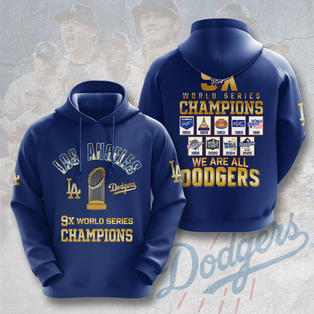 Los Angeles Dodgers 3D Apparel – NGHIAVT5480