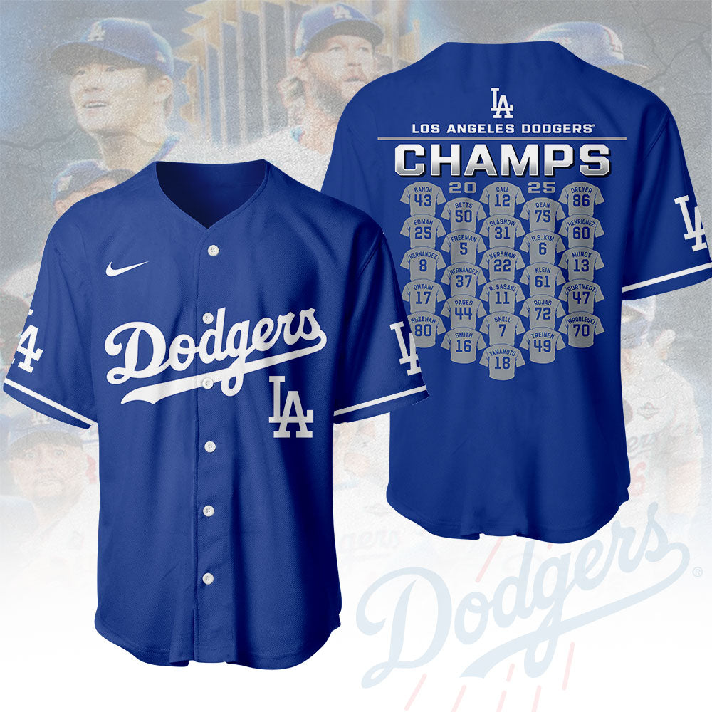 Los Angeles Dodgers Baseball Jersey – NGHIAVT5485