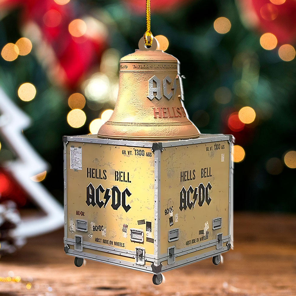 AC/DC 2025 Custom Shape 2-sided Acrylic Ornament – NGHIAVT5613