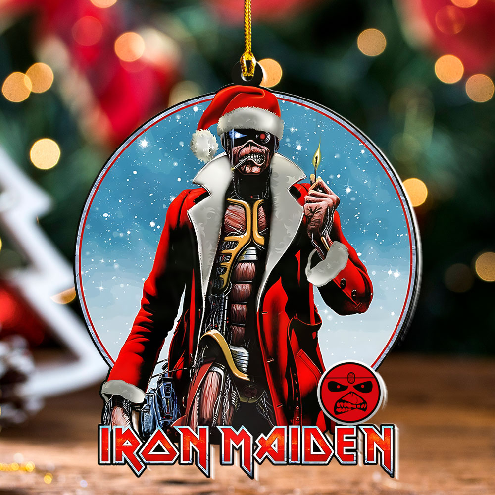 Iron Maiden Custom Shape 2-sided Acrylic Ornament – NGHIAVT5619