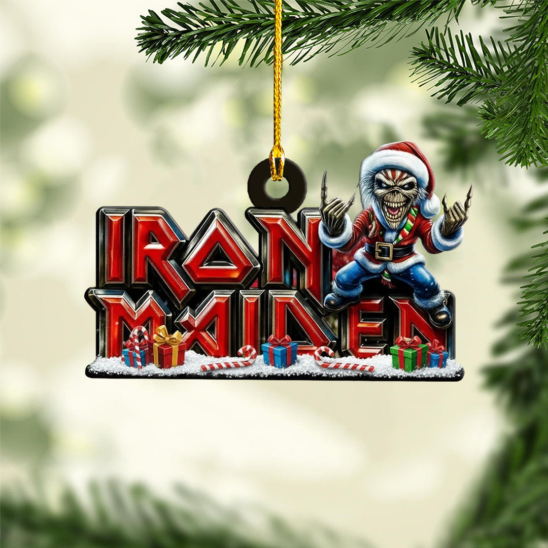 6PCS Iron Maiden Custom Shape 2-Side Printed Acrylic Ornament – NGHIAVT5726