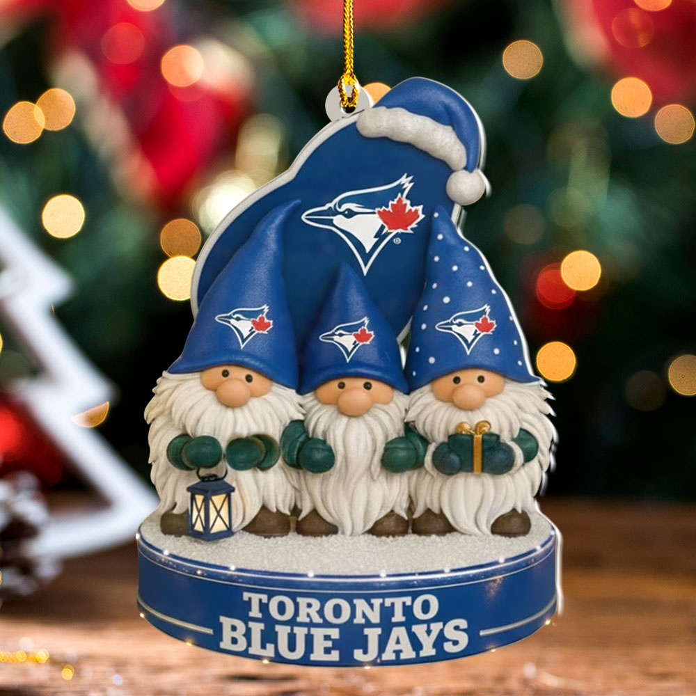 Toronto Blue Jays 2025 Custom Shape 2-sided Acrylic Ornament – NGHIAVT5745