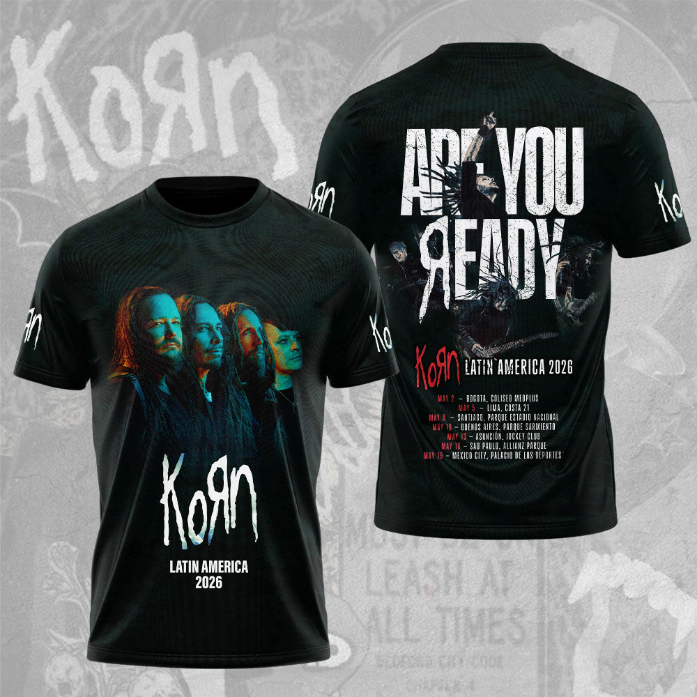 Korn Band 2026 3D Apparel – NGHIAVT5758